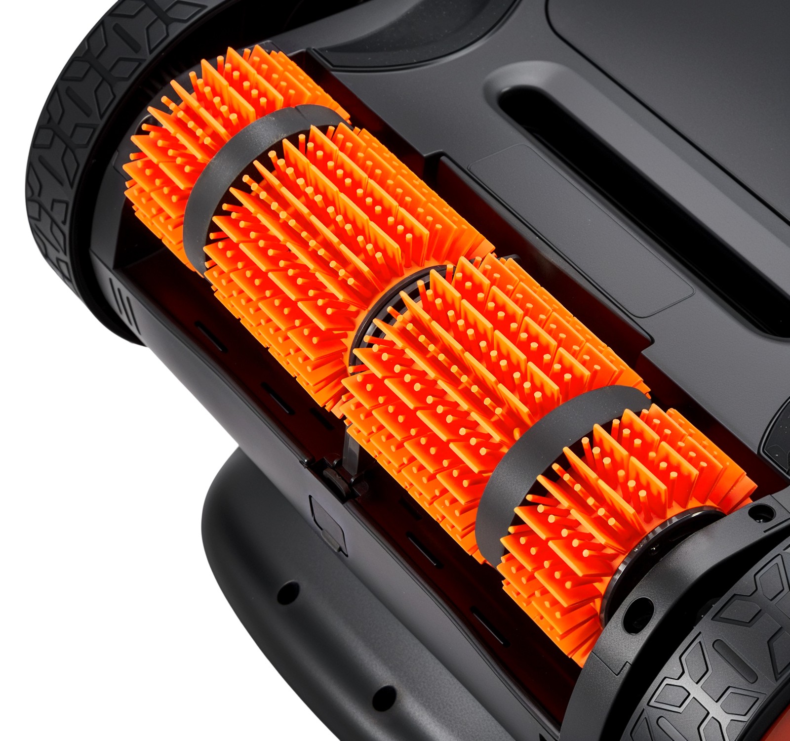 Black Automatic Robotic Pool Cleaner for In-ground & Above-Ground Pools 5640 GPH