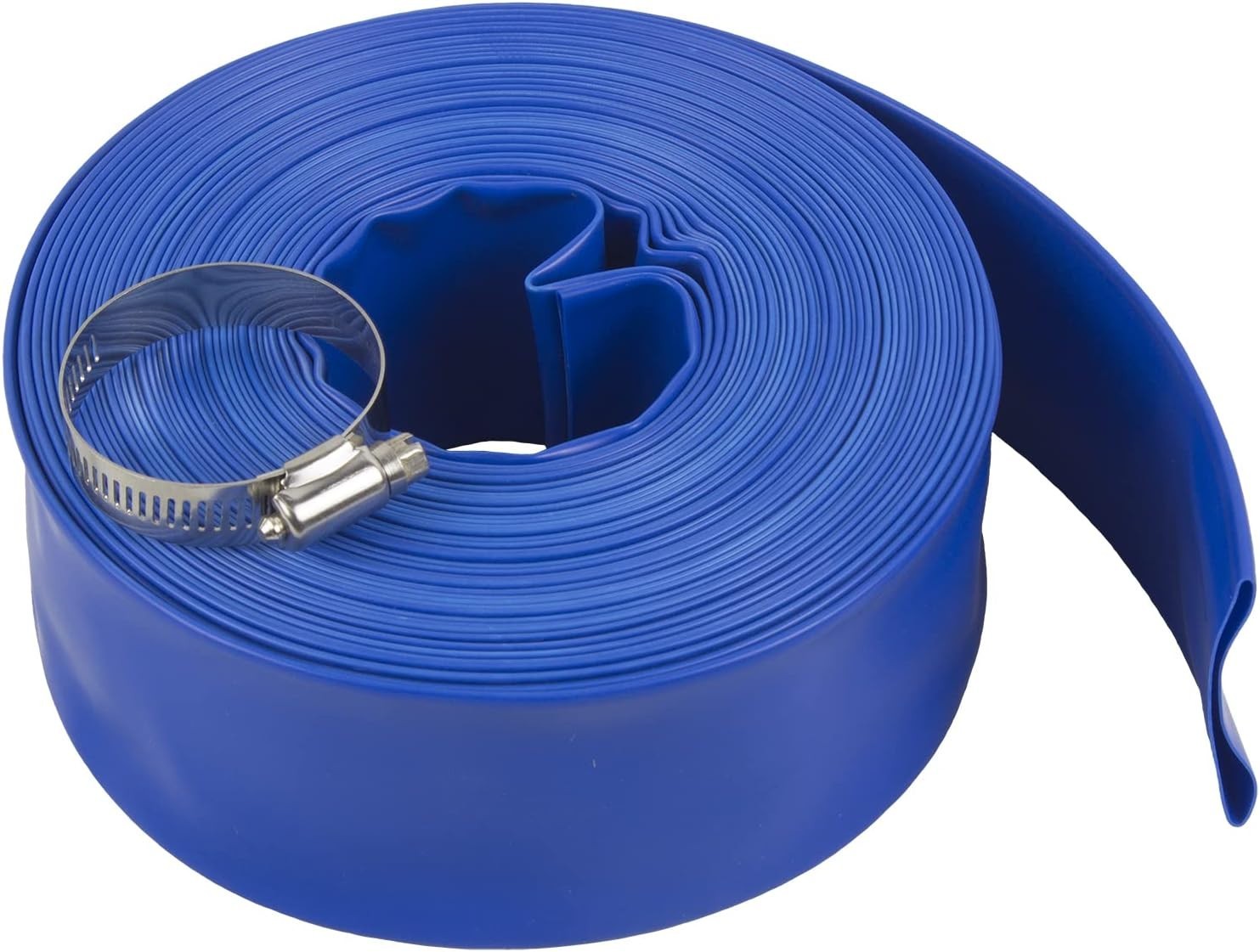 Weather-Resistant 2-Inch x 50-Feet Pool Backwash Hose for Reliable Disposal