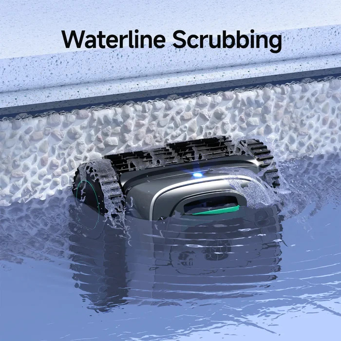 WYBOT C1 Pool Cleaner Wall Climb Cordless Robotic Pool Robot In-Ground Pools NEW