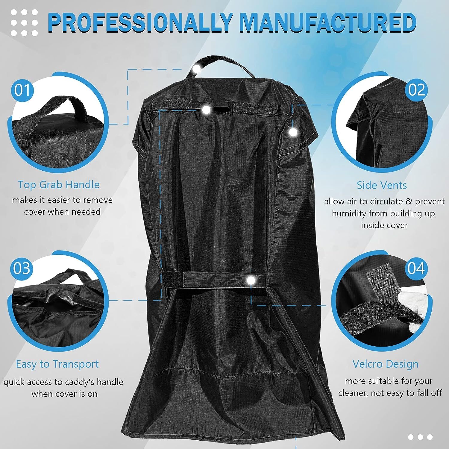 Swimming Pool Cleaner Premium Caddy Cover for Dolphin Caddy 9991795-R1