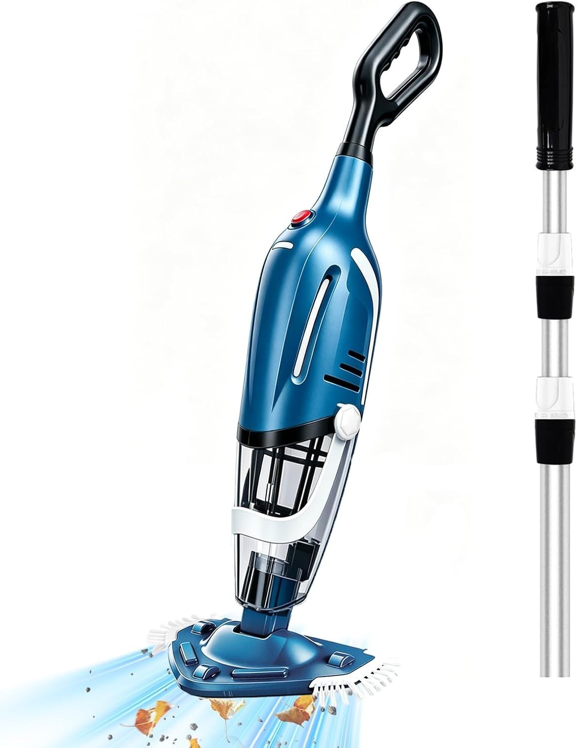 Rechargeable 18.5 GPM Cordless Pool Vacuum for Above Ground & Inground Pools