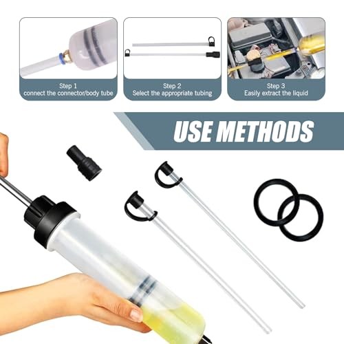 1 PC Car Manual Oil Extraction Pump, 200CC Power Steering Transmission Car