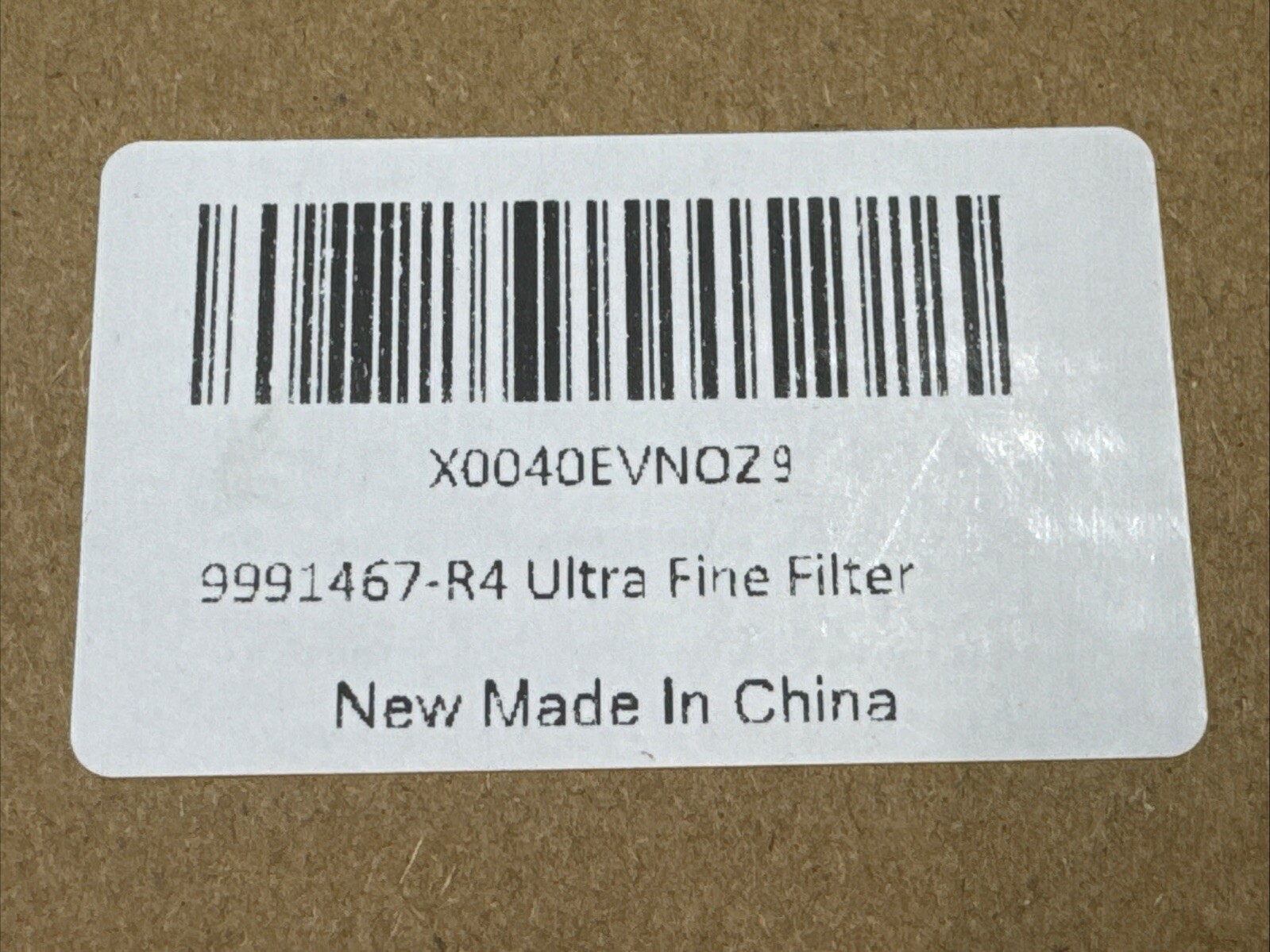 9991467-R4 Ultra Fine Filter Panels Active 20 30 40, Explorer E30, M600, Proteus