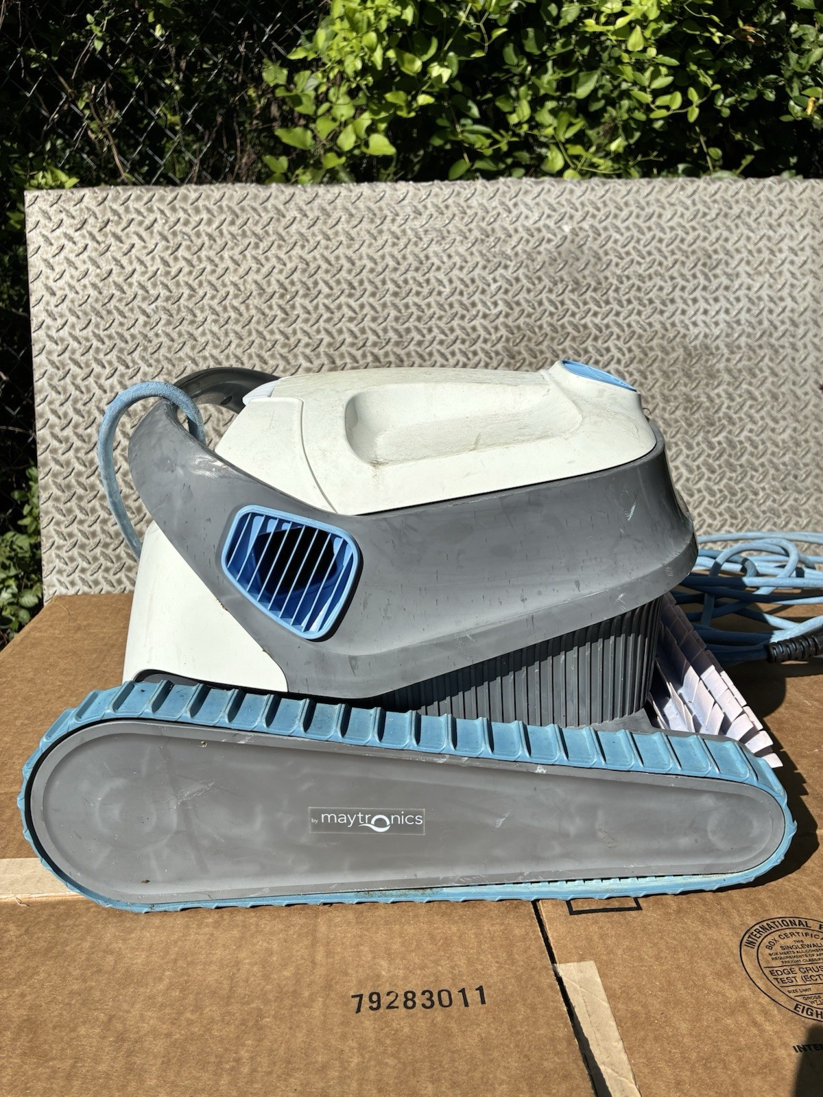 Maytronics Dolphin S200 Robotic Inground Pool Vacuum Tested Works FREE SHIPPING