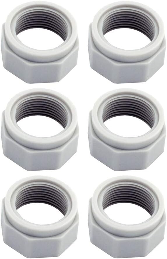 6 Pack of D15 Hose Feed Nut for Polaris 180 280 380 Pool Cleaners