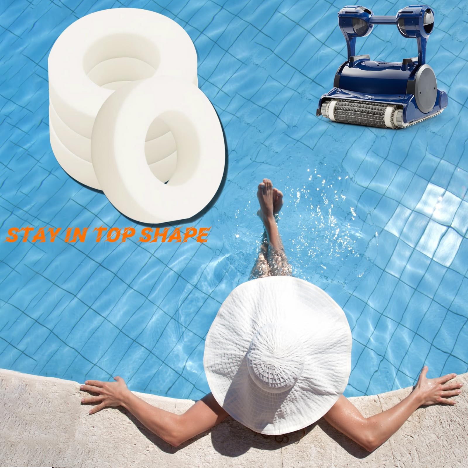 Climbing Ring R4 Replacement For Pool Cleaner M200 M400 M500 DX3 DX4 DX6 Parts