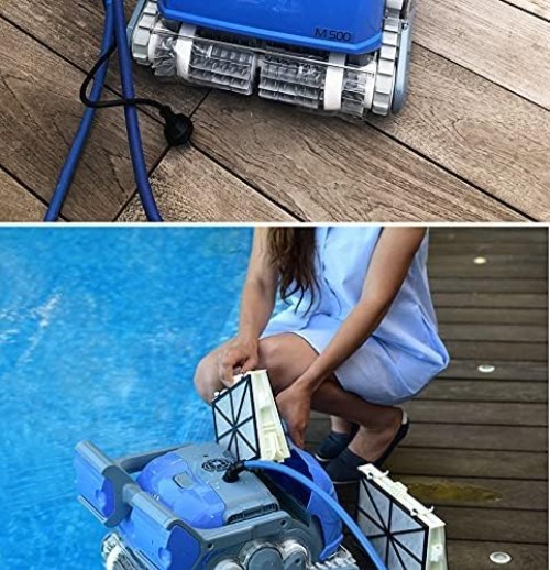 Durable 4-Pack Microfiltration Cartridges for Dolphin Pool Cleaners – 9991433-R4