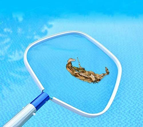 Swimming Pool Cleaning Leaf Skim Mesh Net Leaf Skimmer Pond Rake Debris Removal