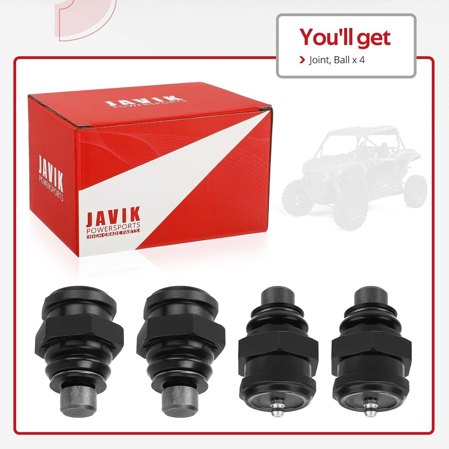 Heavy Duty Ball Joint for Polaris RZR XP/XP4-1000 Turbo PRO-XP RS1 General