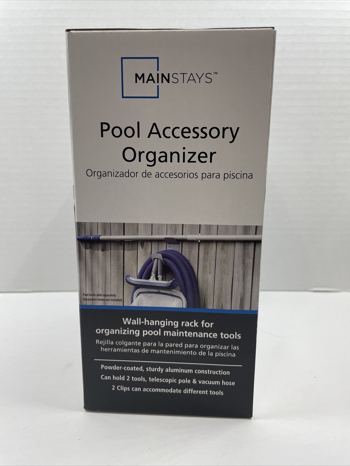 Pool Accessory Organizer Wall-hanging Holder To Organize Pool Maintenance Tools