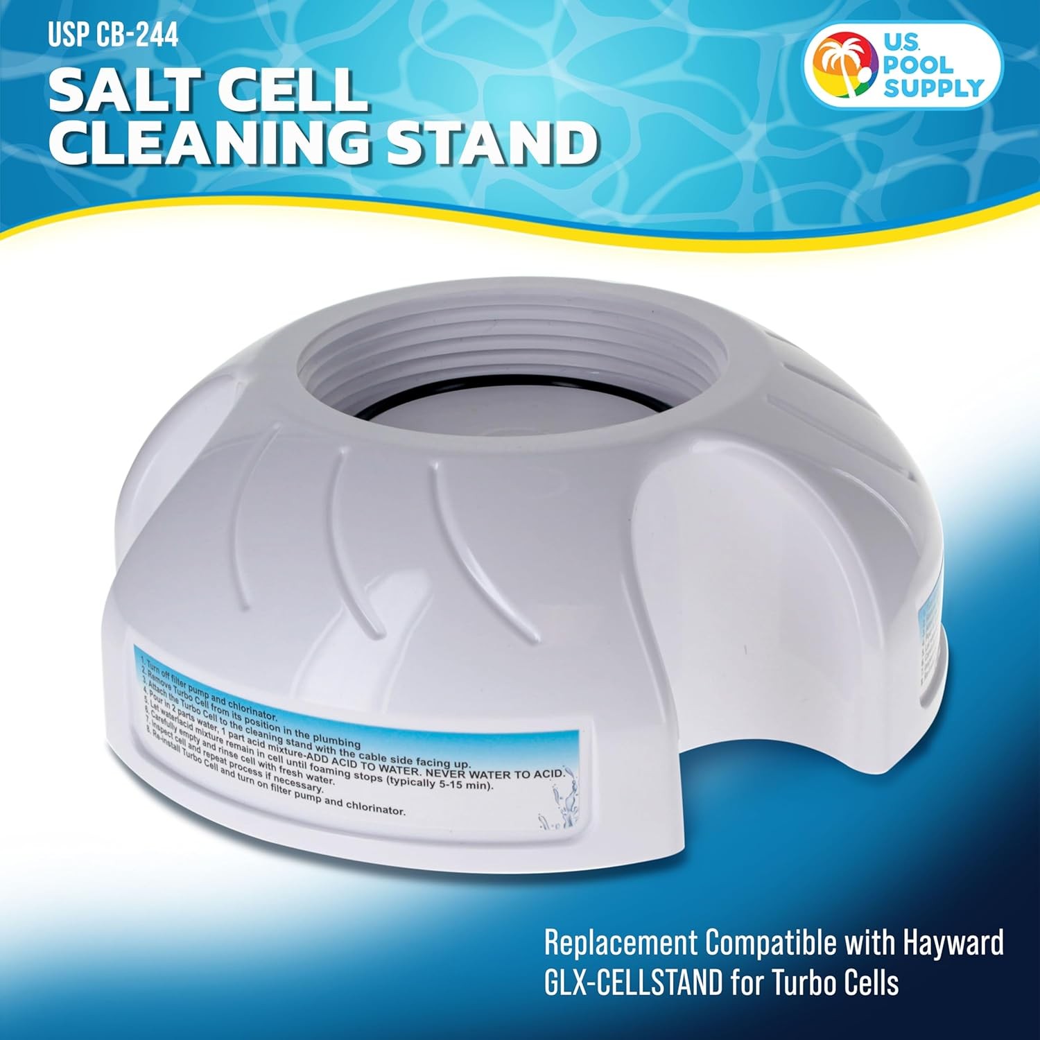 Pool Salt Cell Cleaning Stand for Hayward GLXCELLSTAND & Pentair✨💖
