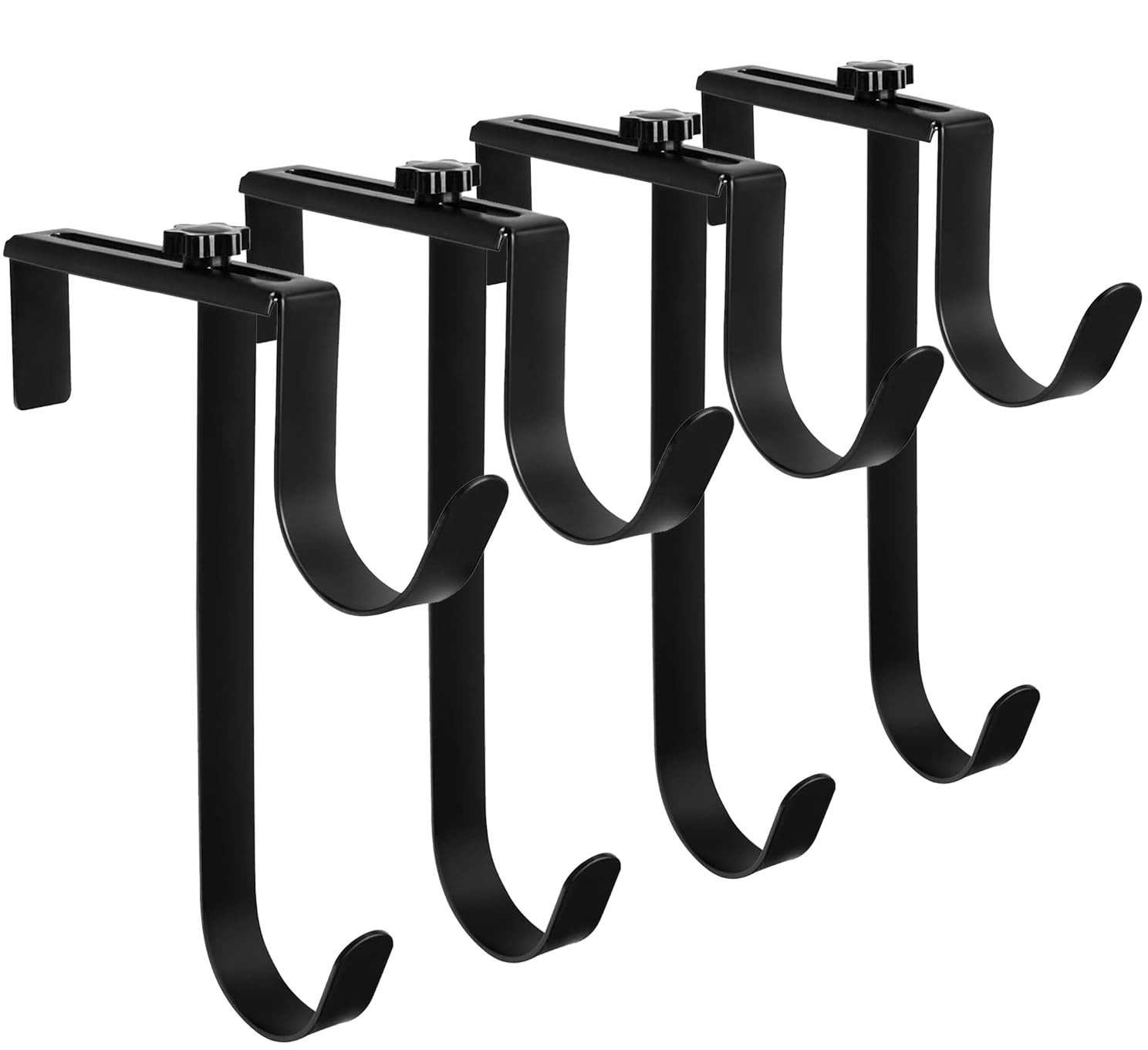 4 Pcs Adjustable Pool Fence Hooks, Rustproof Hanger for Skimmer Pole, Tools & Ne