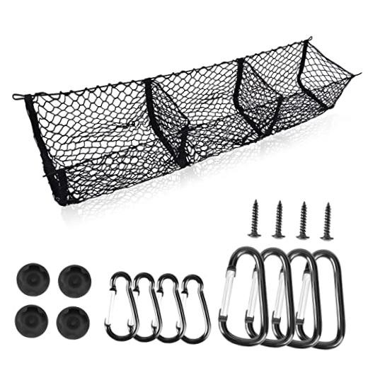 Cargo Net Trunk Bed Organizer for Ford/Dodge/GMC/Chevy 59 inches