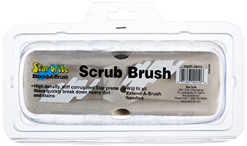 8&Prime; Heavy Duty Cleaning Brush – Durable, High Standard 8&Prime; Brush White – Stiff