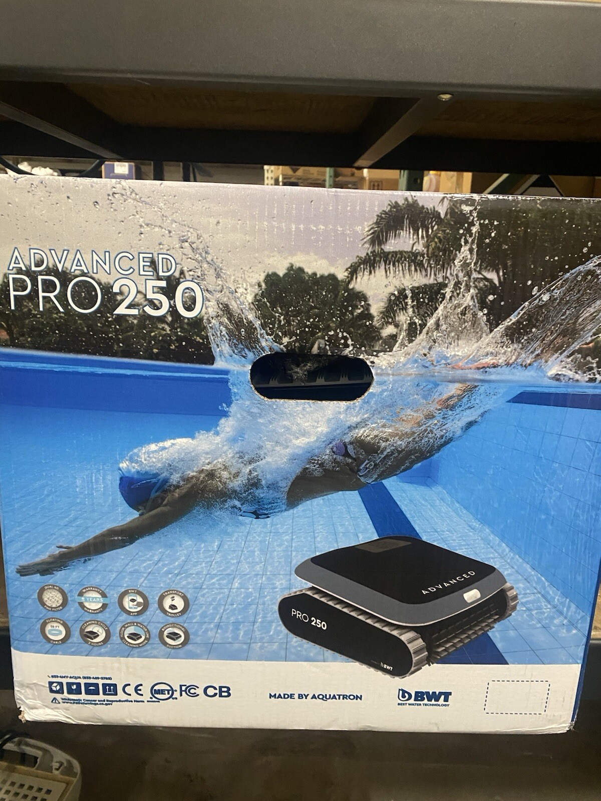 BWT Advance Pro 250 Robotic Pool Cleaner