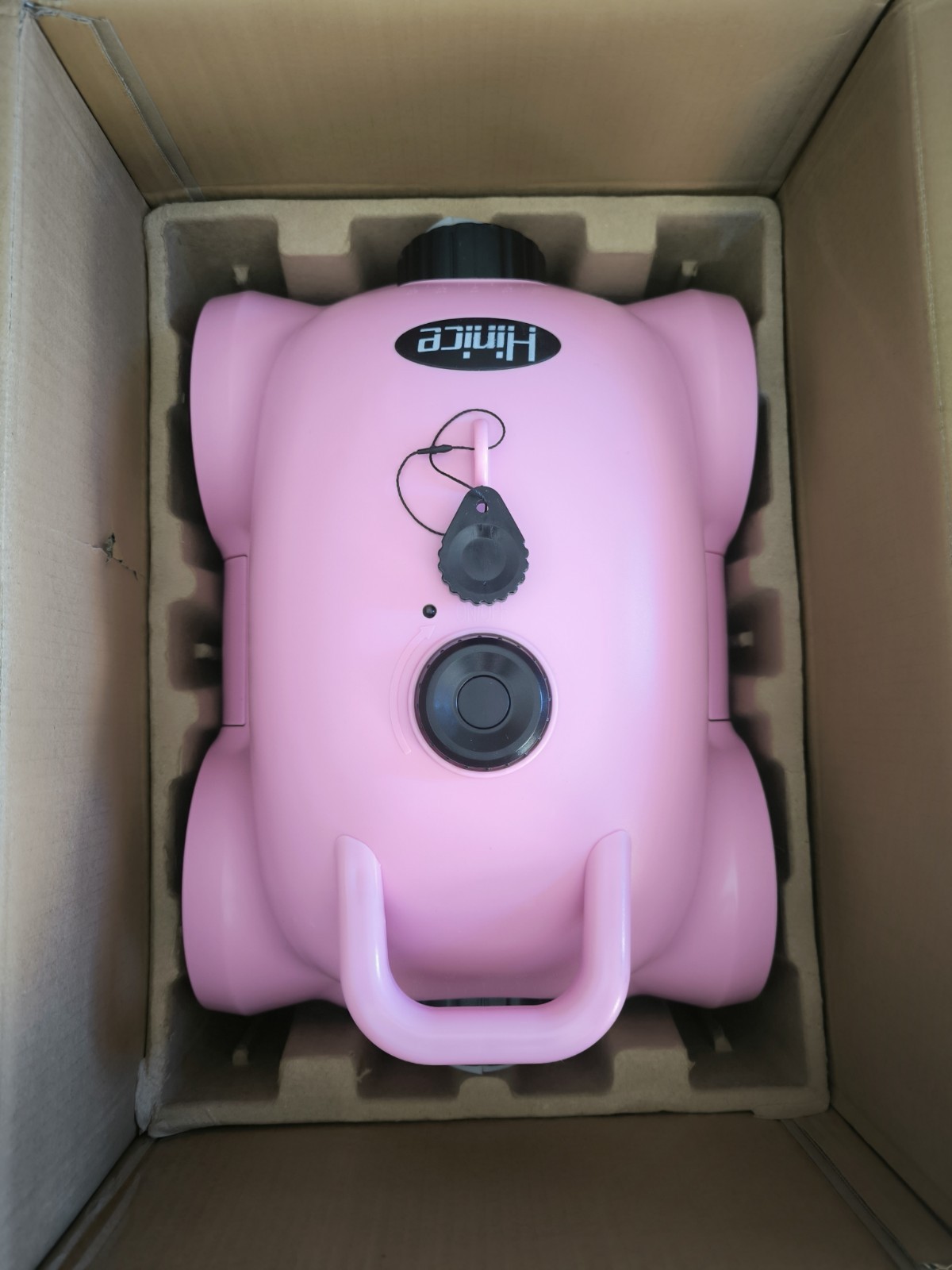 Cordless Robotic Pool Cleaner,Automatic Pool Vacuum Robot up to 2153 sq ft Pink