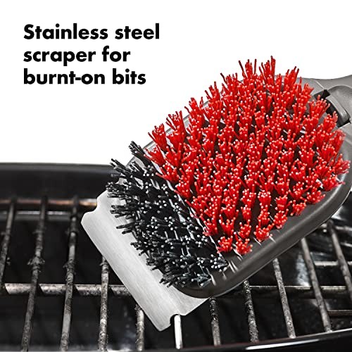 OXO Outdoor Nylon Grill Brush for Cold Cleaning