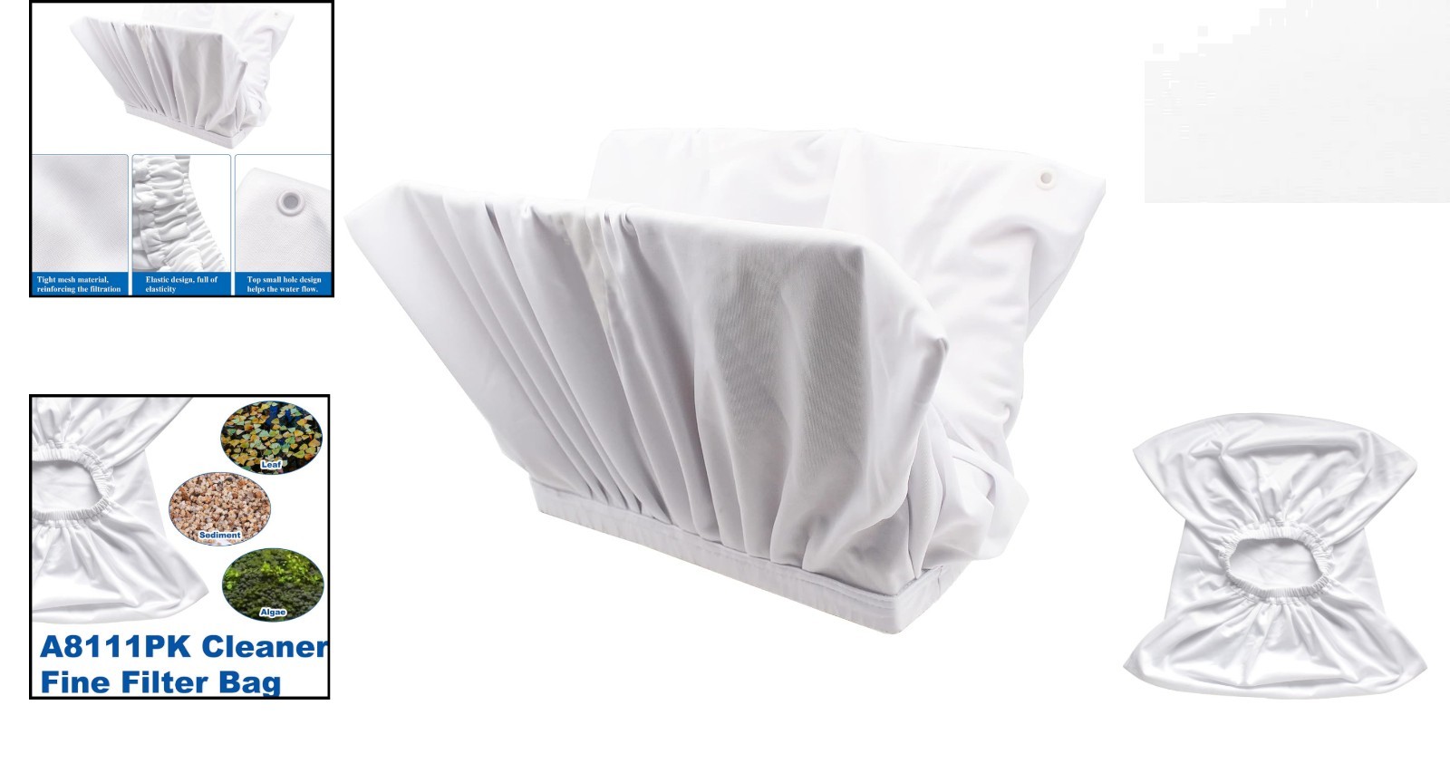 Easy-Install Elastic Filter Bag for Aquabot Pool Cleaners – Pure Filtration