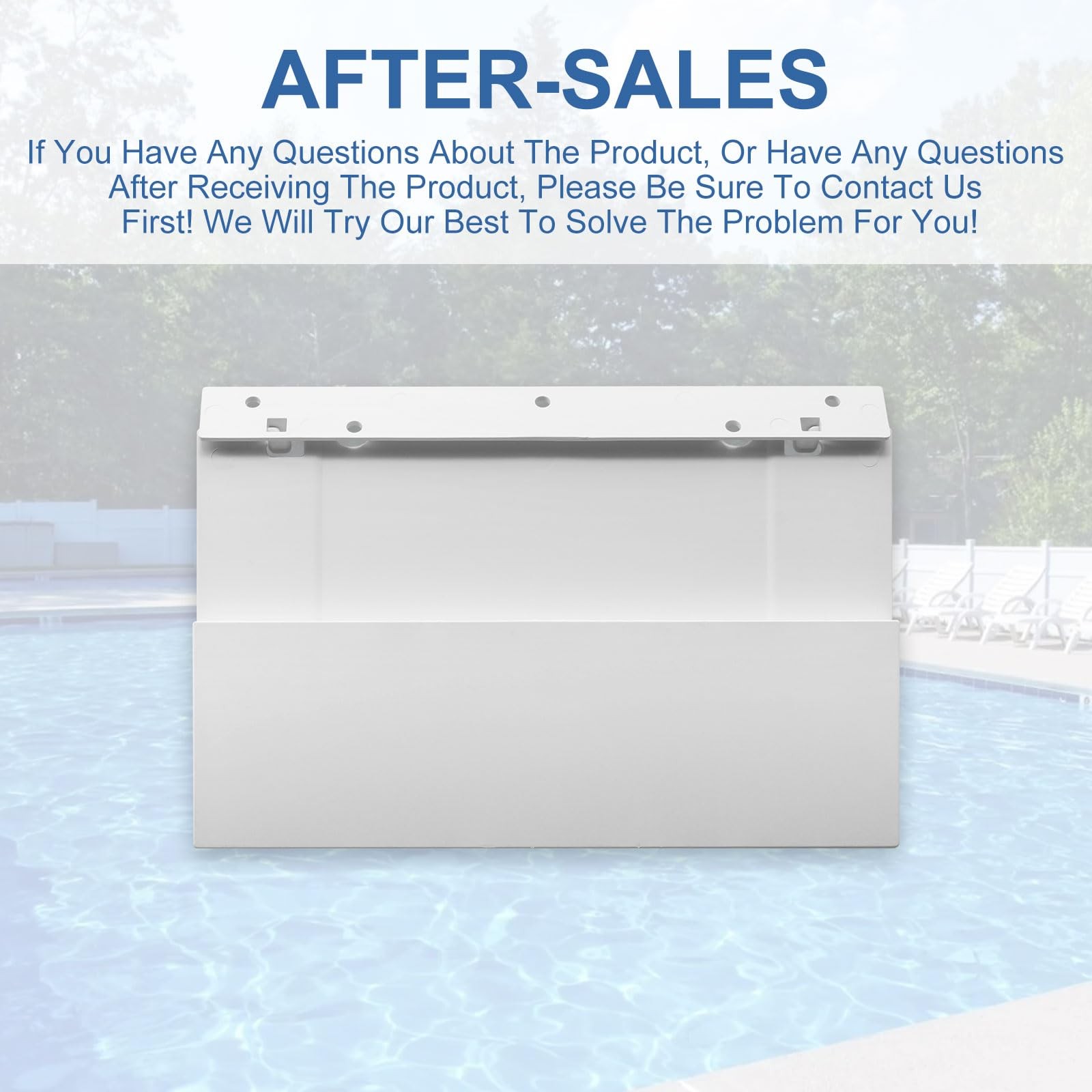 Skimmer Weir Assembly 08650-0022 Fits for Pentair/Sta-Rite U-3 Skimmer Pool S…