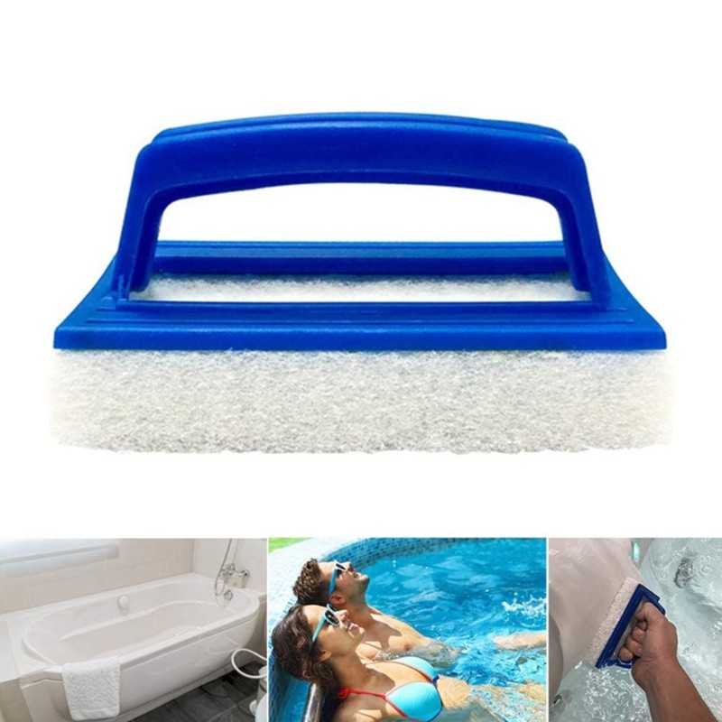 Sponge Brush Pools Cleaner with Handle Cleaning Sponge Brush Pool Cleaning