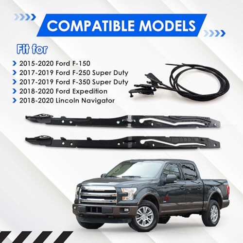 New Upgraded FL3Z16502C22 Sunroof Glass Cables & Track Assembly Repiar Kit