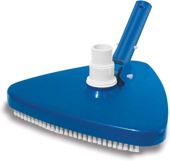 Triangular Pool Vacuum Head Weighted for Above Ground Inground Vinyl Pools