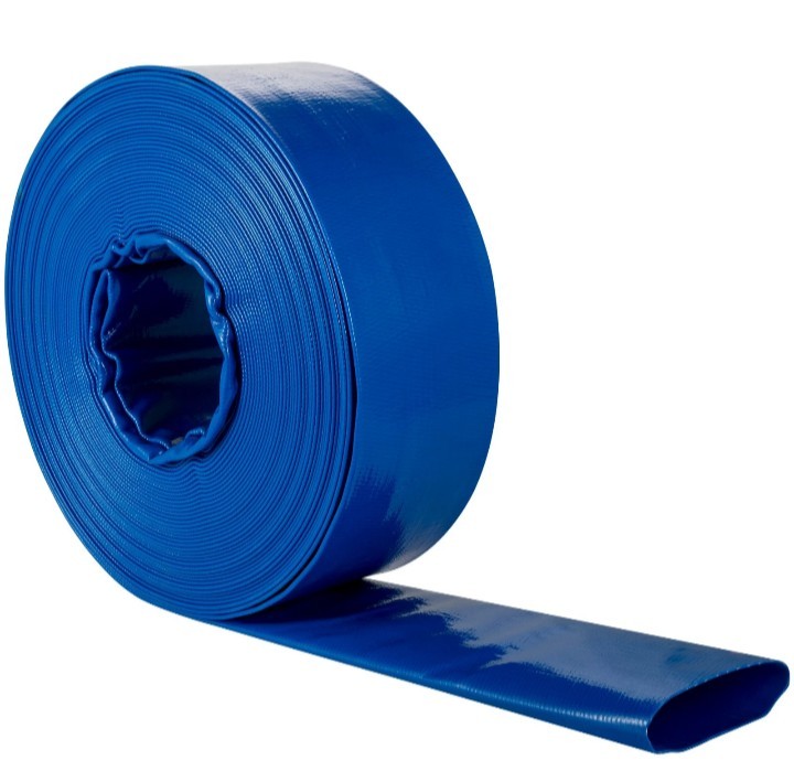 VEVOR Discharge Drain Hose 1-1/2&Prime; (1.5) x 105&prime; PVC Lay Flat- Heavy Duty Backwash