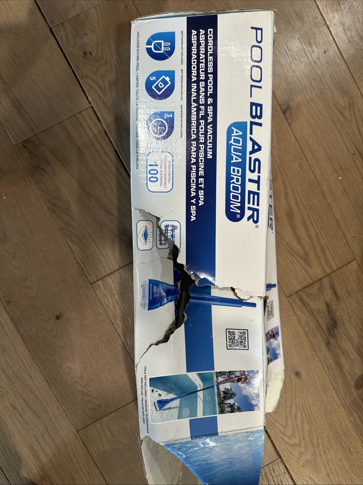 Pool Blaster Aqua Broom XL Ultra Cordless Pool & Spa Vacuum Cleaner