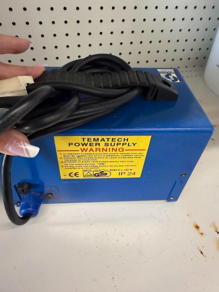 AQUABOT AS00047BL POWER SUPPLY 4 PIN MALE , FOR BLUE DIAMOND, BLUE PEARL CLEANER