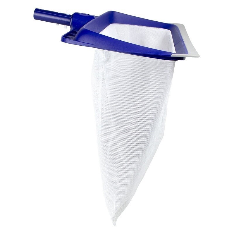 Vinyl Liner Swimming Pool Rake W/ Rubber Bumper Heavy Duty Nylon Net Tool New
