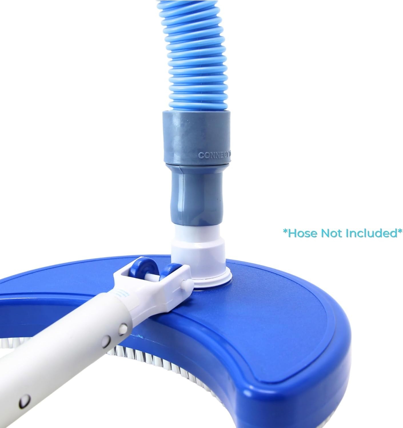 Hydrotools Efficient Swimming Pool Vac Head – Weighted with Integrated Brushes