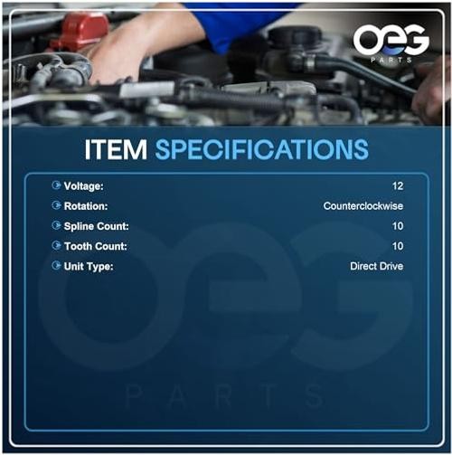 OEG Parts New Starter Compatible with Polaris ATV Predator Scrambler 50 Eton