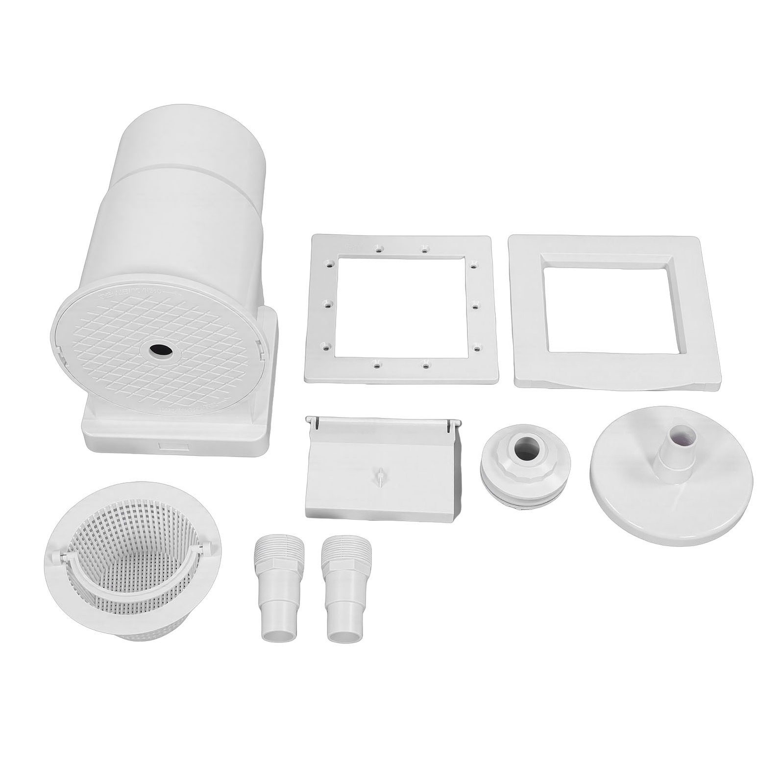 NEW Pool Wall Skimmer High Efficiency ABS Thru Wall Pool Skimmer Accessory Kit