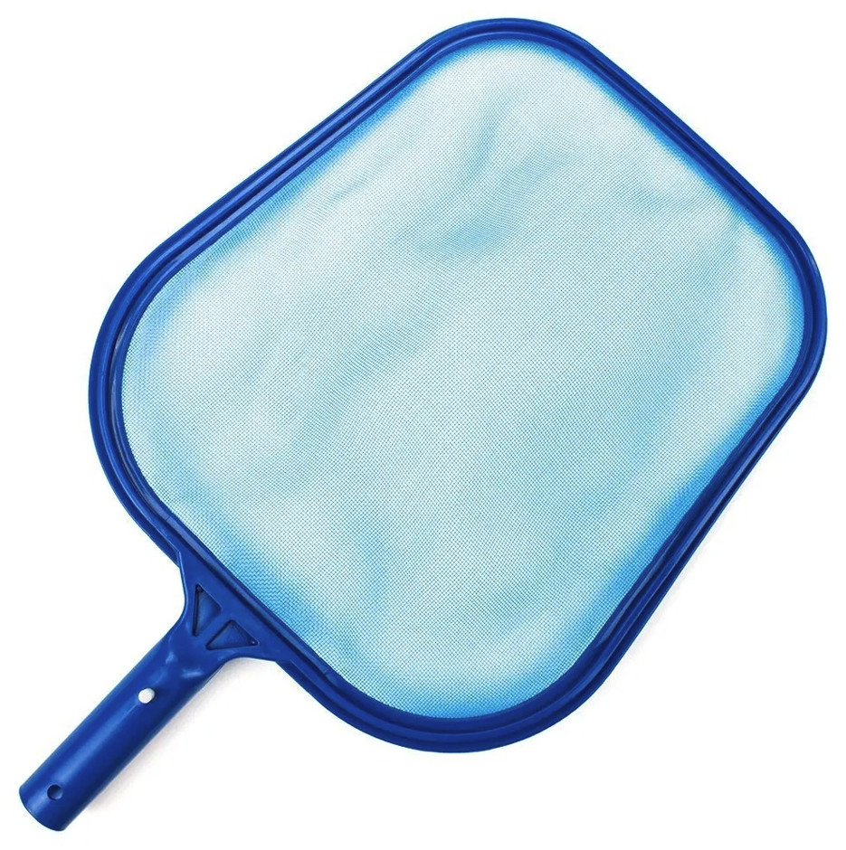1PC Leaf Rake Mesh Frame Net: Pool Spa Skimmer Cleaner for Debris Removal – NEW