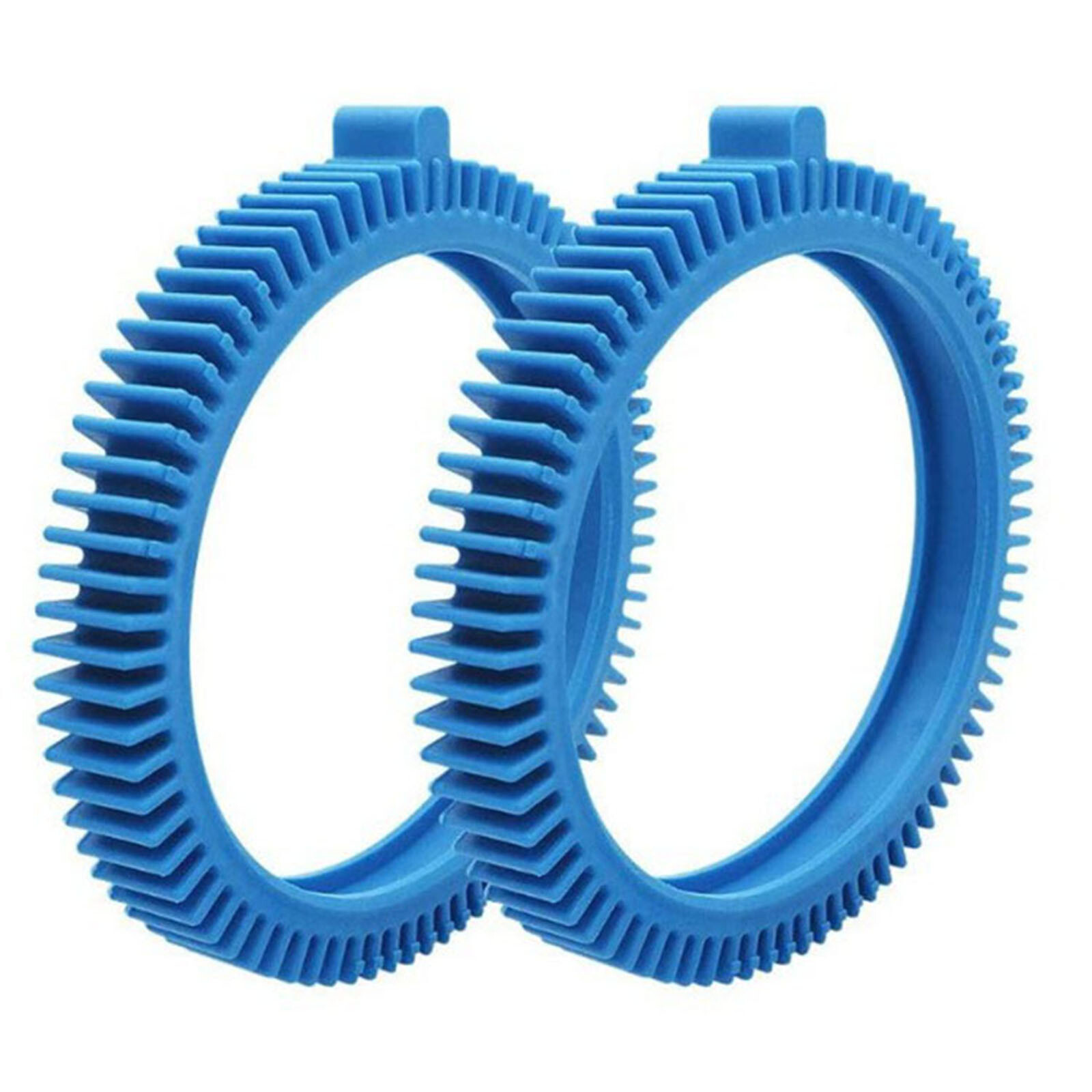 2x for Pool Cleaners Poolvergnuegen 896584000-143 Blue Front Tires w/Super Hump