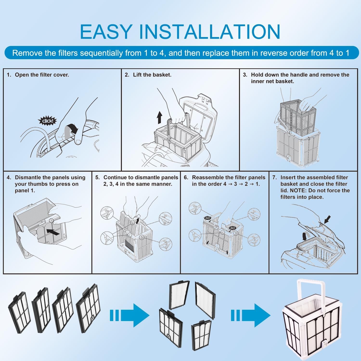 9991467-R4 Ultra-Fine Filter Cartridge Filter Panel Proteus DX4 Active 20 30 30i