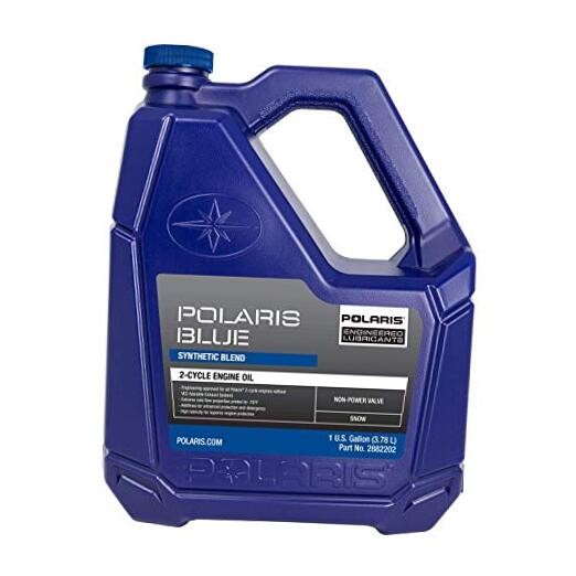 OEM Snowmobile Blue Synthetic Blend 2-Cycle Oil, For 2-Stroke 1 Gallon
