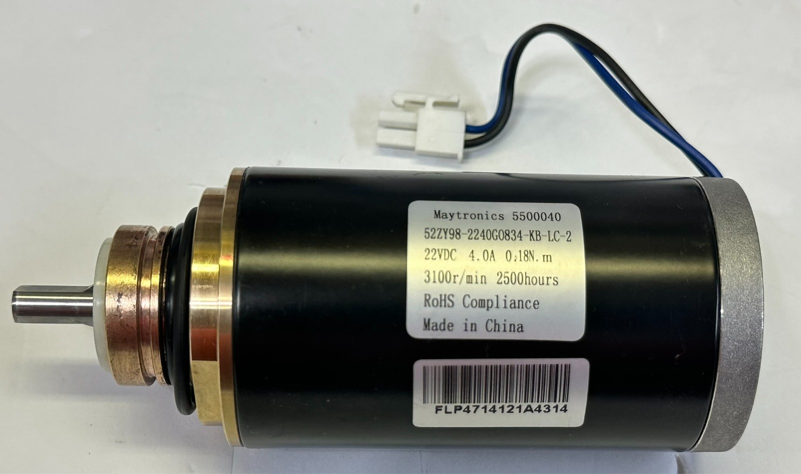 *TESTED* Maytronics Pump Motor 5500040 22V 3100 RPM Dolphin Pool Robot