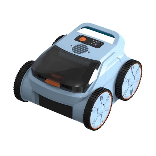 SEAUTO 2025NEW SEAUTO SAT20 POOL VACUUM UP TO 180 MINS RUN – SKY BLUE
