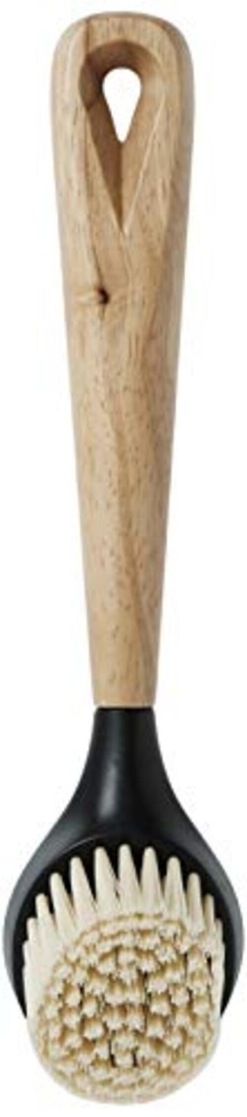 Care Scrub Brush, 10 Inch, Off White