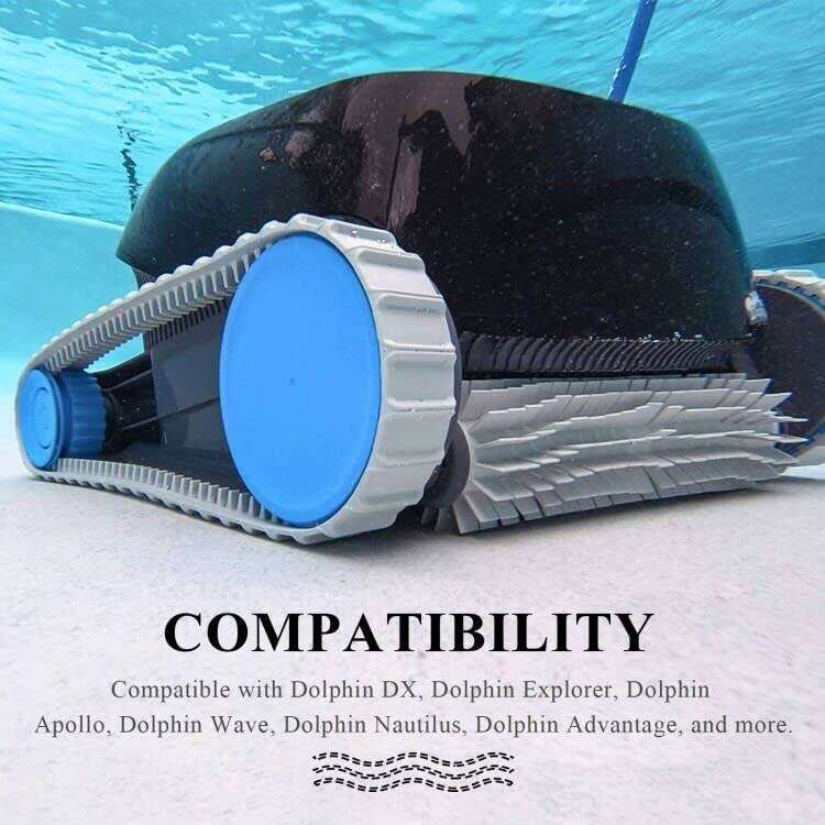 Dimakung Dolphin Pool Cleaner Track Replacement – Compatible with Most Gray