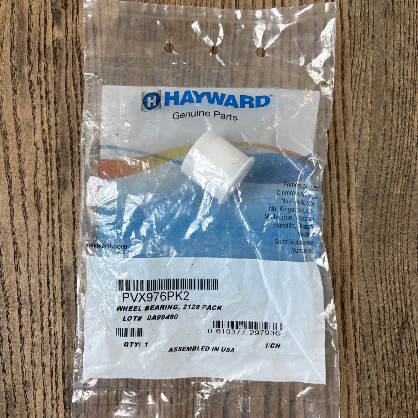 PVX976PK2 Wheel Bearing Repair Kit for Hayward 1 Bearing