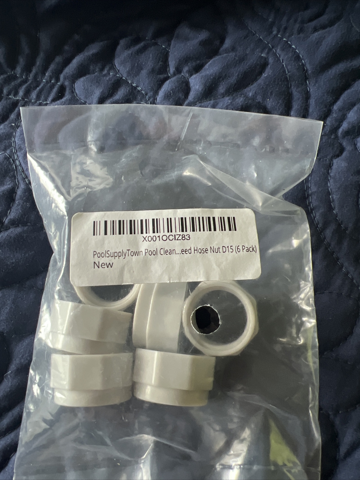 6 Pack Feed Hose Nut D15 D-15 Replacement for Polaris 280 380 180 Pool Cleaner