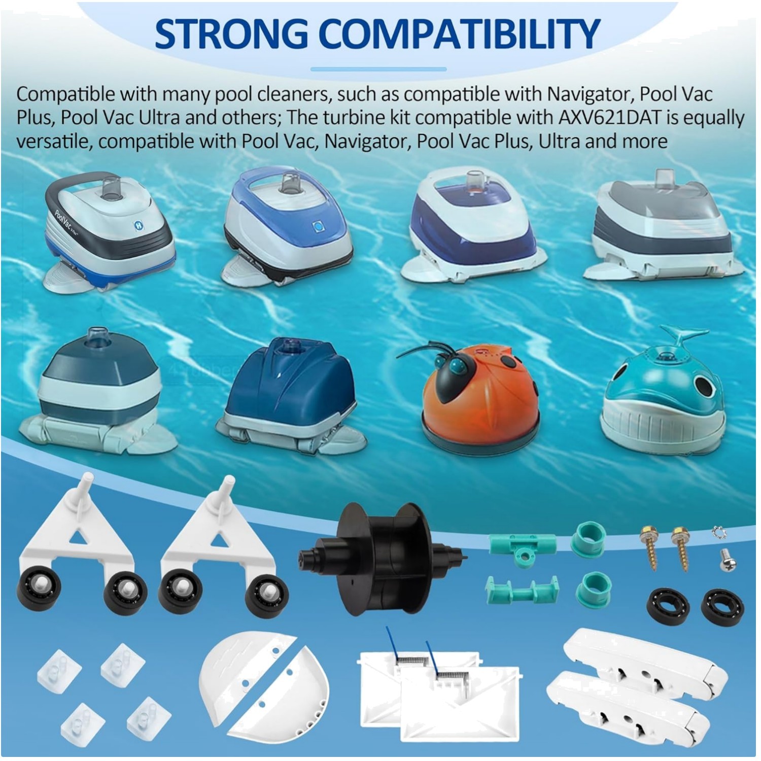 Hayward Navigator Pool Cleaner Kit – Replacements$^