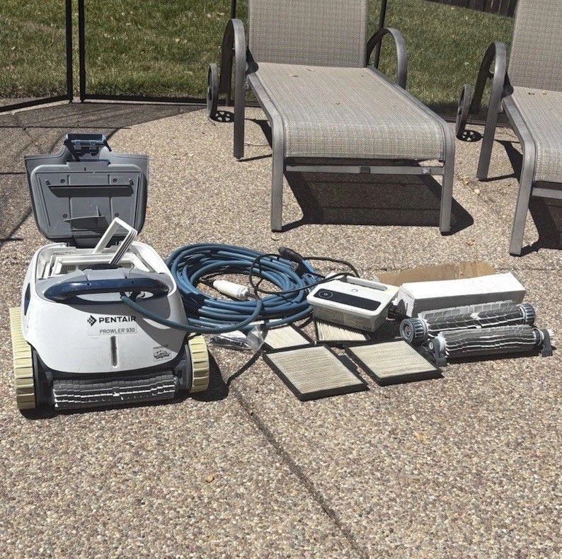 Pentair Prowler 930 Robotic Pool Cleaner Dolphin Parts Repair + Filters/Parts