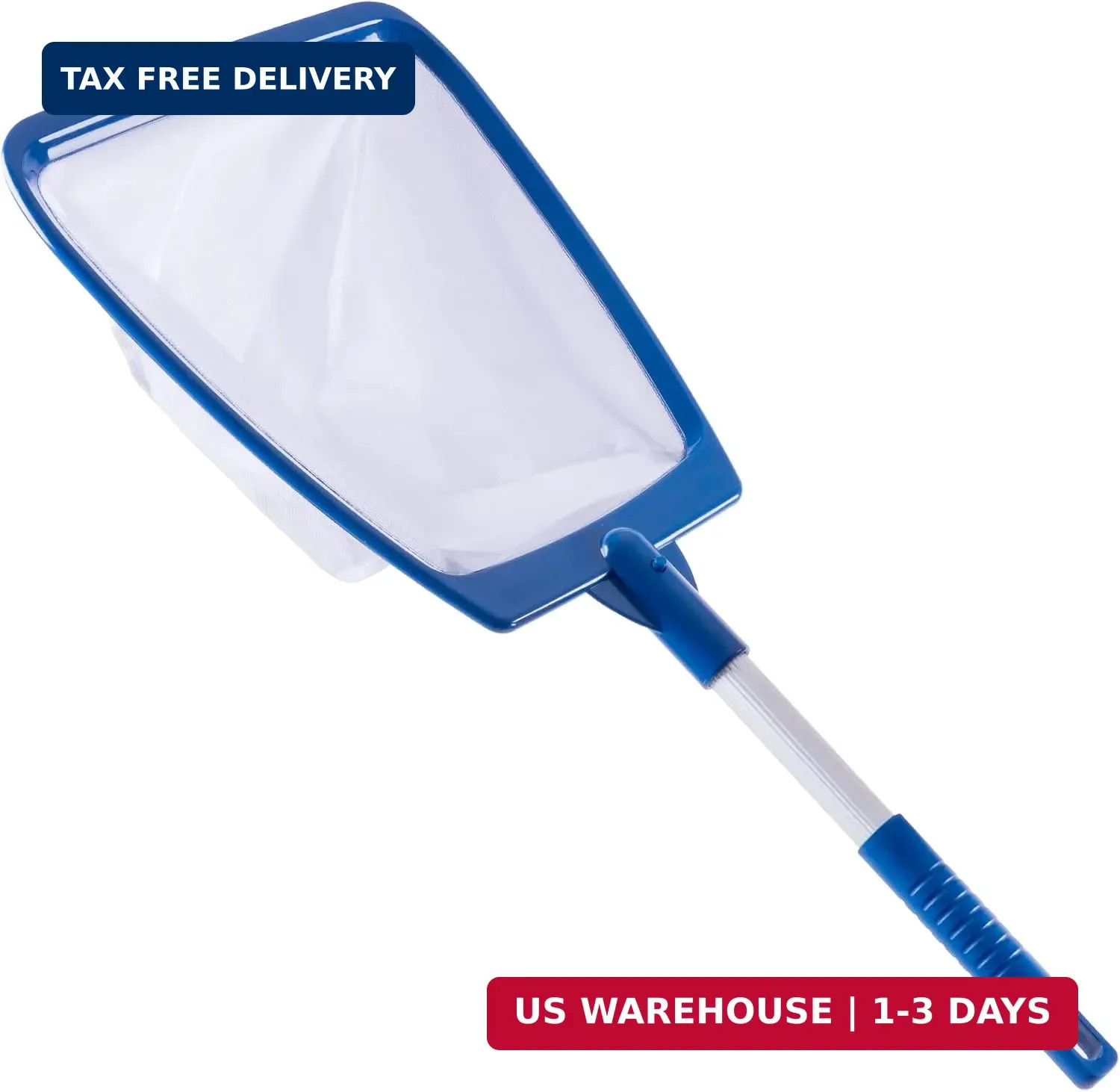 POOLAZA Hot Tub Skimmer Net Handheld, Professional Pool, Spa, Pound Skimmer Net