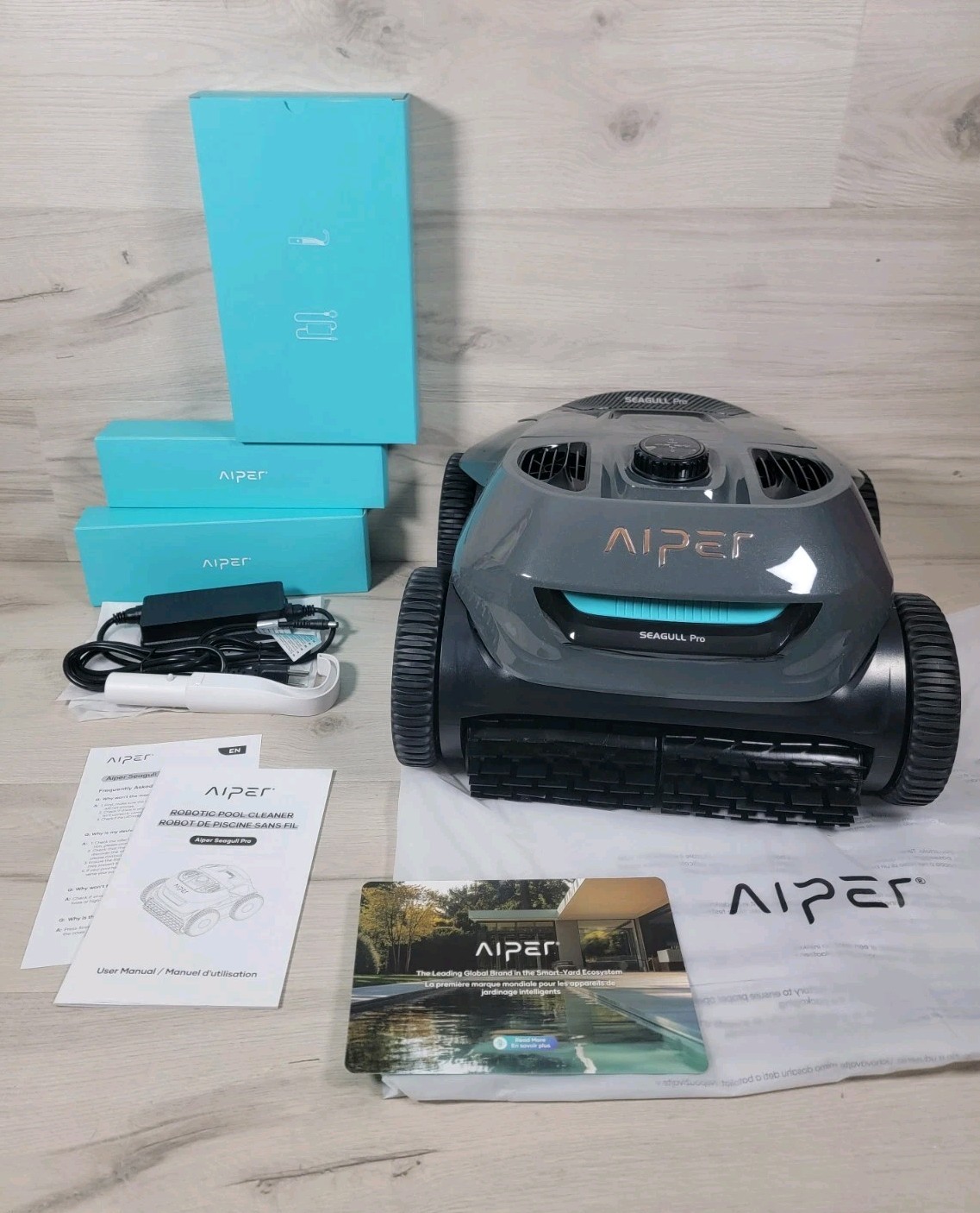NEW!! Aiper Seagull Pro Cordless Robotic Pool Cleaner ZT6002 « COMPLETE »