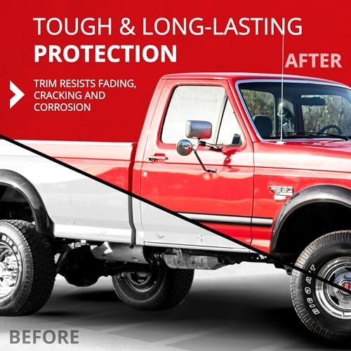 Replacement Old Style Body Side Molding (2&Prime;) – OEM Grade and Black 1992-1997
