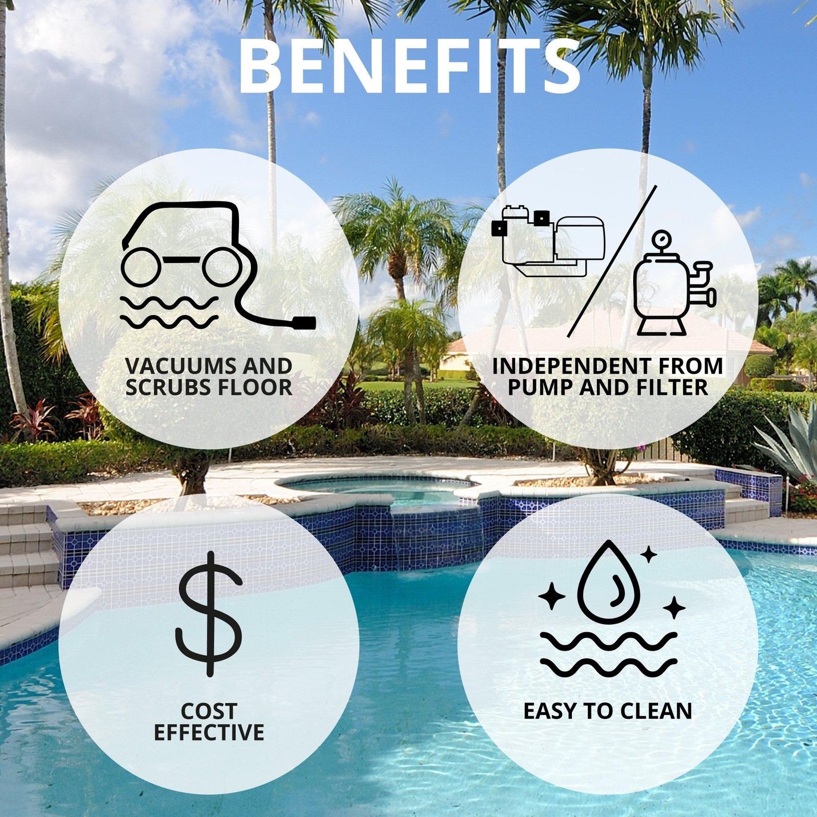 Dolphin Proteus Robotic Pool Cleaners – DX3 DX4 DX5i – Automatic Pool Cleaning