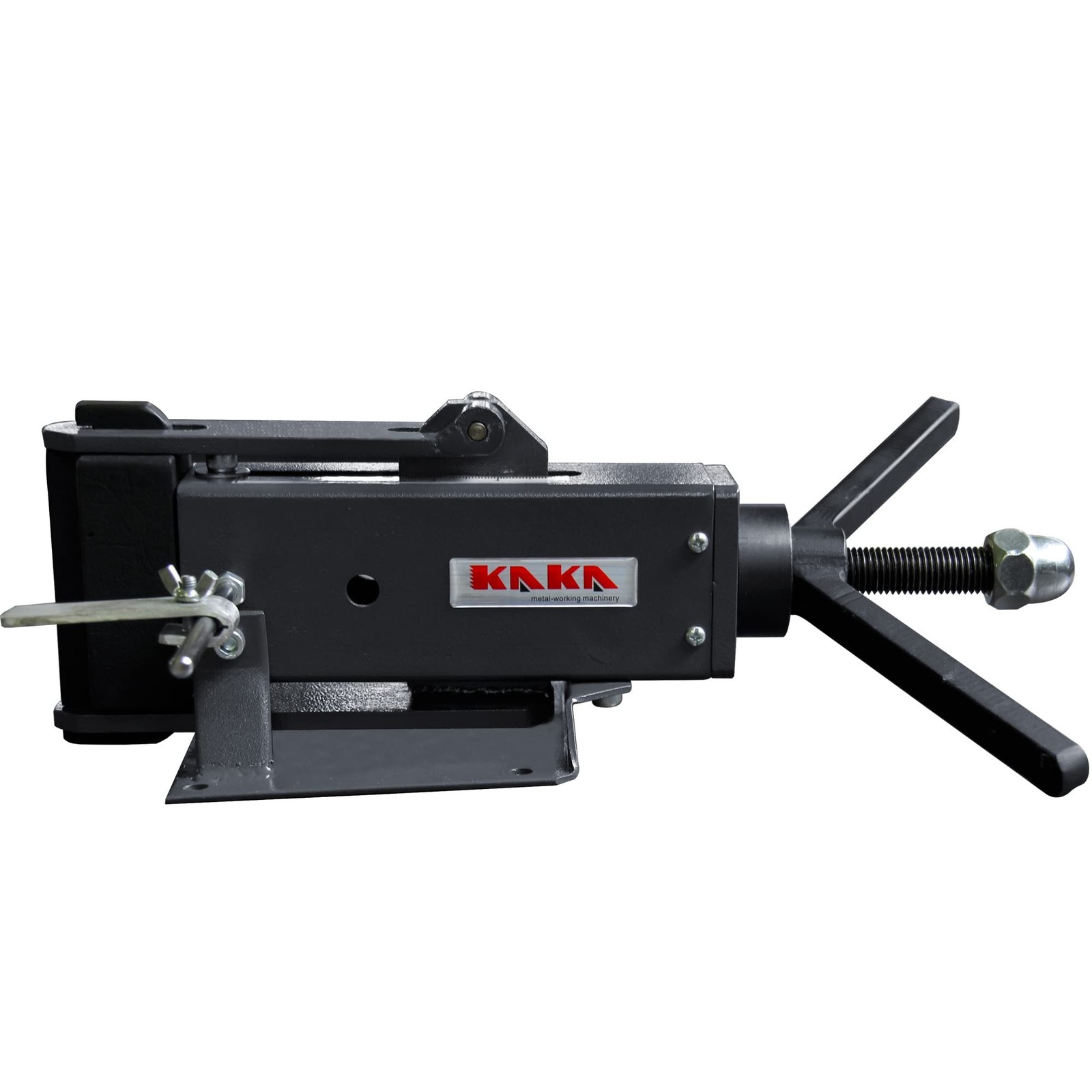 KAKA INDUSTRIAL Manual Steel Bending Brake, 4-Inch Capacity 2.5-Ton Press, 90…